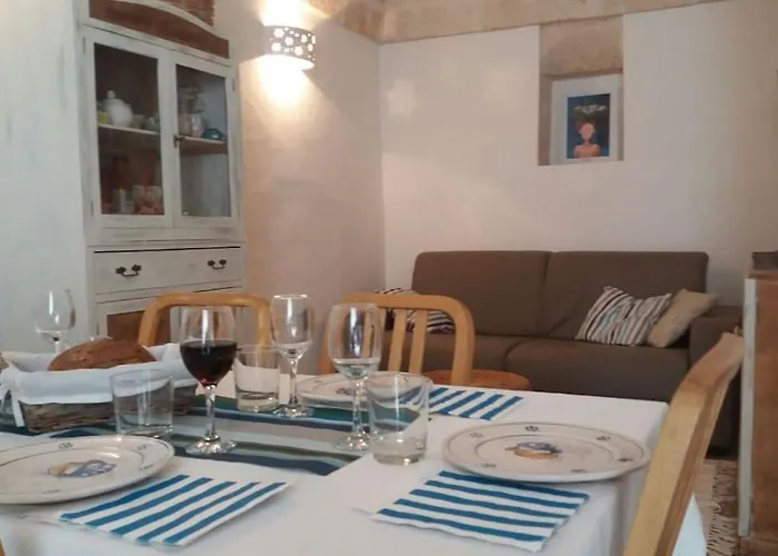 別荘 Casina Mimmo, Vista Mare, Centro Storico オストゥーニ